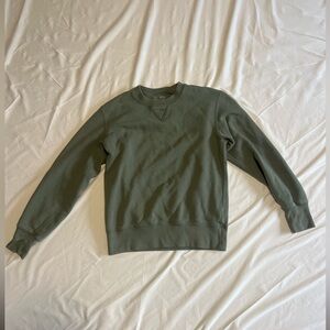 Uniqlo Green Crewneck Sweater, Size XS